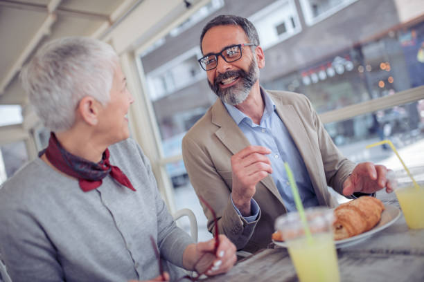 istock Happy mature couple having great time together 945119894