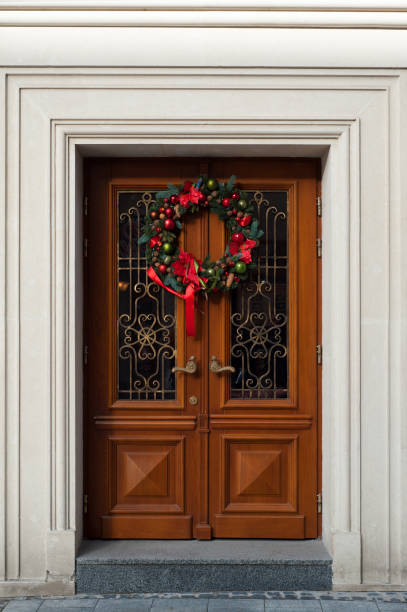 istock Vintage wooden door 945129192