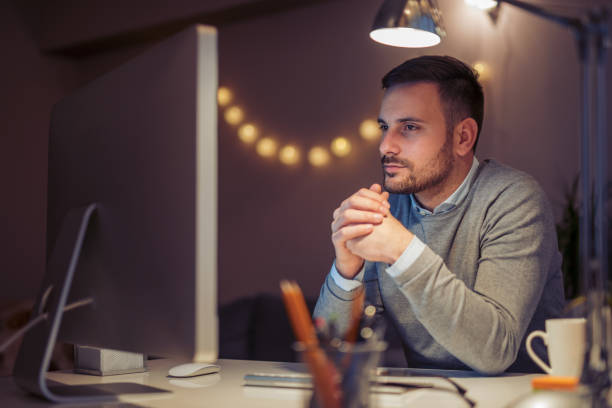istock Business,home, people and technology concept 945136800