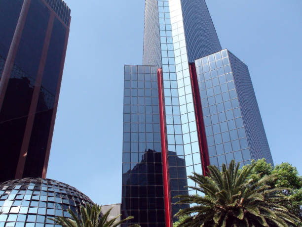 istock Mexican Stock Exchange Skyscraper View In Mexico City. Mexico 945148250