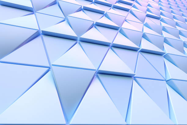 istock Abstract background of polygonal shape 945149008