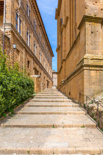 istock Staircase between houses in an Italian town 945173690