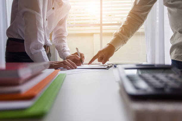 istock Business people meeting. working with new startup project. Idea presentation, analyze plans. 945176362
