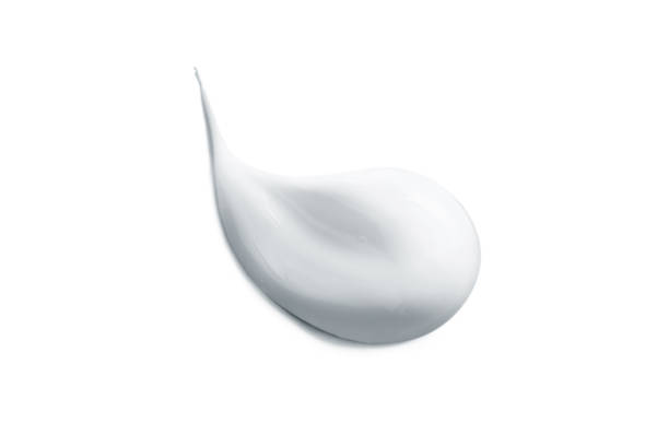 istock Beauty Cream Texture On White Background. 945179164