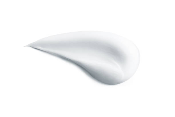 istock Beauty Cream Texture On White Background. 945179192