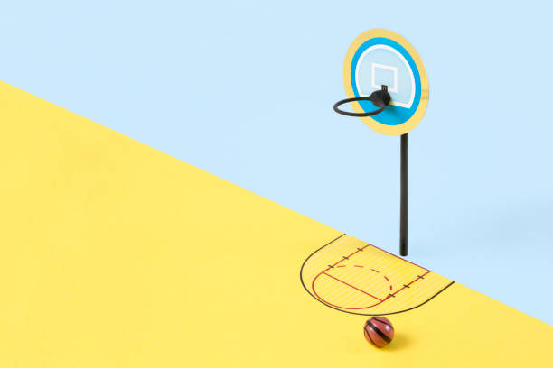istock Mini Basketball Court 945182528