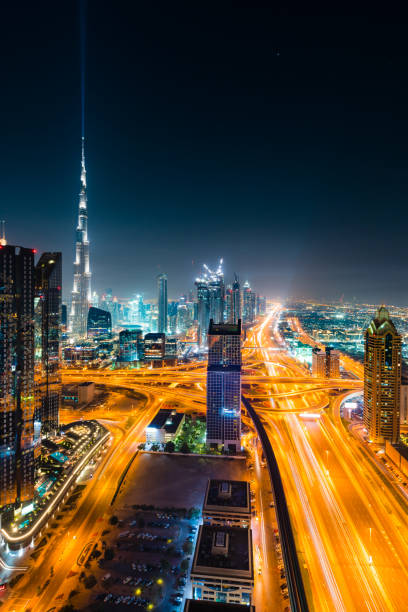 istock Modern skyscrapers, Dubai, United Arab Emirates 945187036