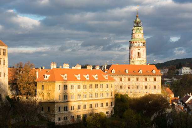 istock Castle in Cesky Krumlov city 945187530