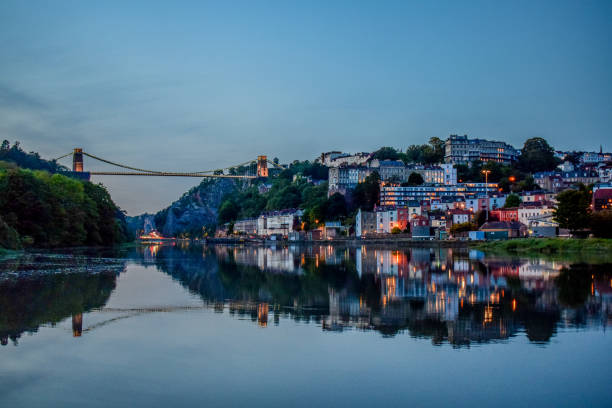 istock Clifton Suspension Bridge at Sunset 945199486