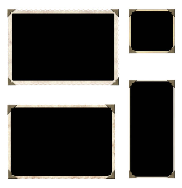 Collection of vintage elements for scrapbooking