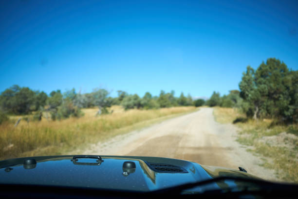 istock Exploring by jeep off road in Flat Tops 945213958