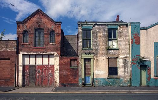 Abandoned building in the Manchester, UK