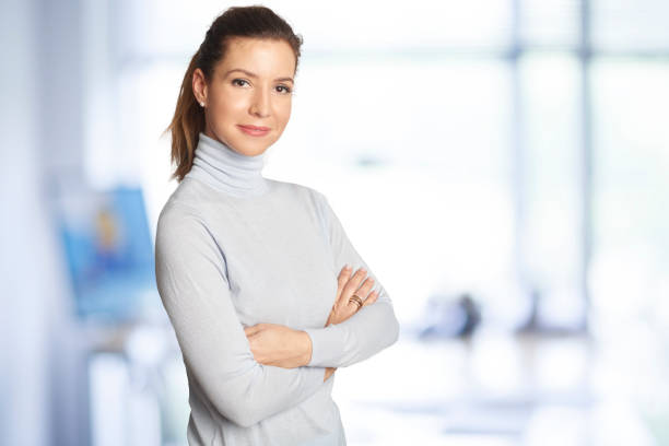 istock Executive professional woman at the office 945229818