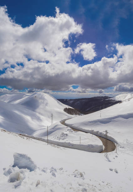 istock Rieti (Lazio, Italy) - The summit of Monte Terminillo with snow. 945231816