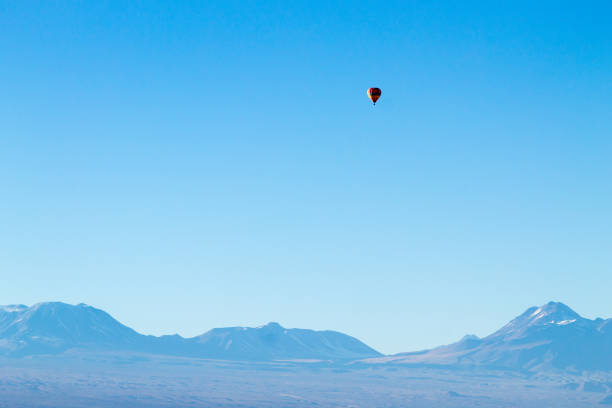 istock Hot air balloon over Chileand Andes 945244430