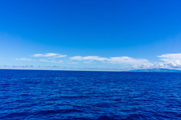 istock Beautiful sky and blue ocean. 945248096