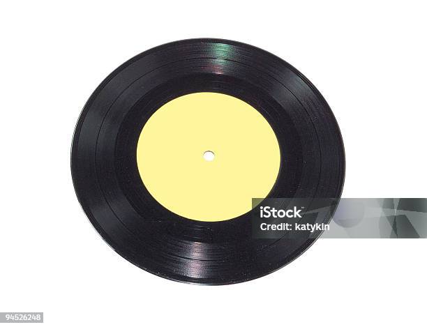 Yellow Vinyl Record Isolated On White Background Stock Photo - Download  Image Now - Analog, Arts Culture and Entertainment, Audio Equipment - iStock