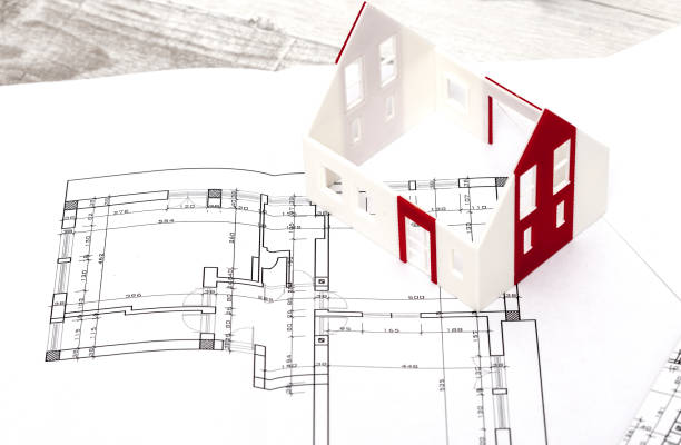 istock New house and drawings for project 945275084
