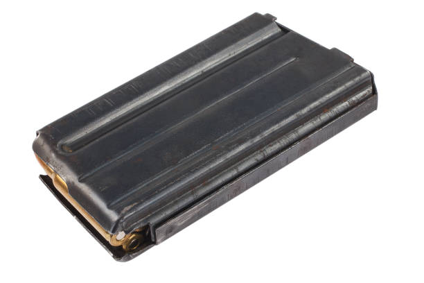 USGI M-16 20rd Magazine Vietnam war period with ammo USGI M-16 20rd Magazine Vietnam war period with ammo special forces vietnam stock pictures, royalty-free photos & images