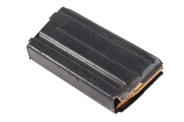 USGI M-16 20rd Magazine Vietnam war period with ammo USGI M-16 20rd Magazine Vietnam war period with ammo special forces vietnam stock pictures, royalty-free photos & images