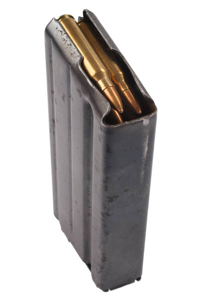 USGI M-16 20rd Magazine Vietnam war period with ammo USGI M-16 20rd Magazine Vietnam war period with ammo special forces vietnam stock pictures, royalty-free photos & images