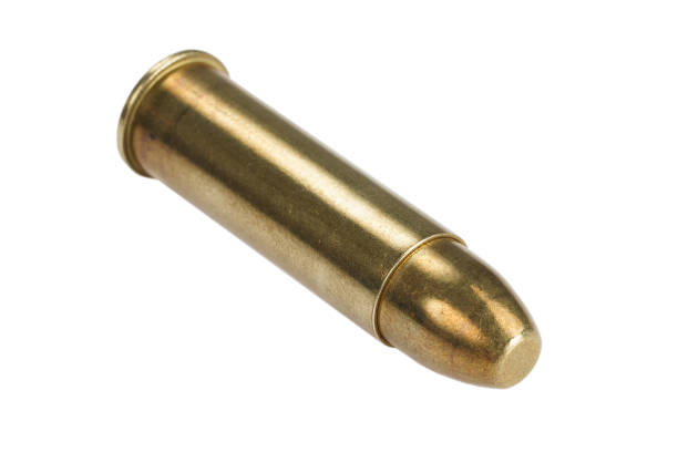 istock 8mm revolver cartridge 945286822
