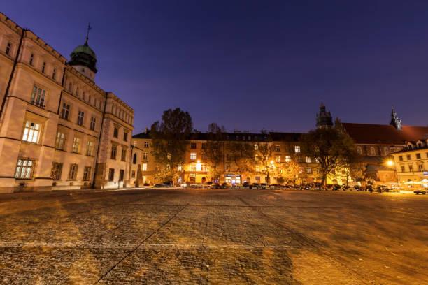 istock Old city hall on Wolnica Square in Krakow 945290664