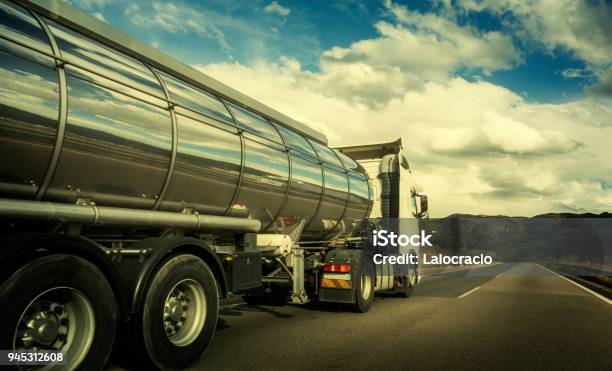 Tanker Stock Photo - Download Image Now - Pick-up Truck, Truck, Natural Gas