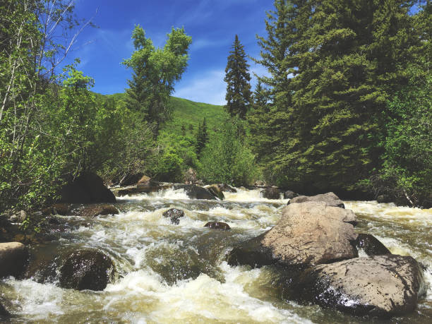 istock High Altitude Western Colorado Winter Creek Spring Run Off 945329890