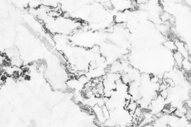 istock White marble natural pattern for background, abstract natural marble black and white for design 945333764