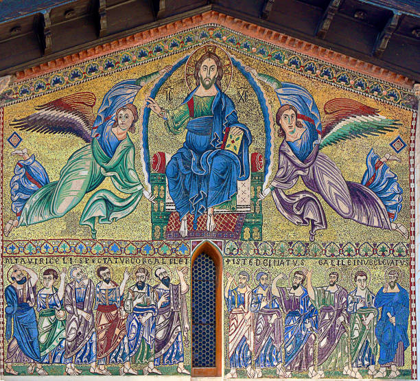 istock Facade of Basilica di St. Frediano, Lucca, Italy 945344406