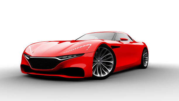istock red sportscar studio shot 945384284
