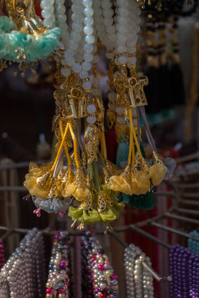 istock Traditional tassels in various colors 945390896