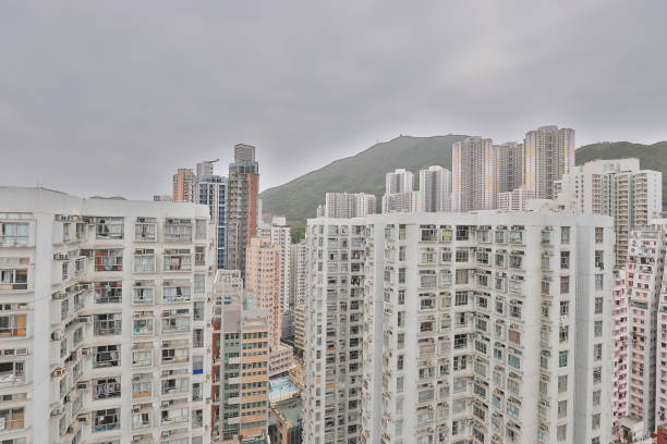 istock a Residential building area at Sai Wan Ho 945391344