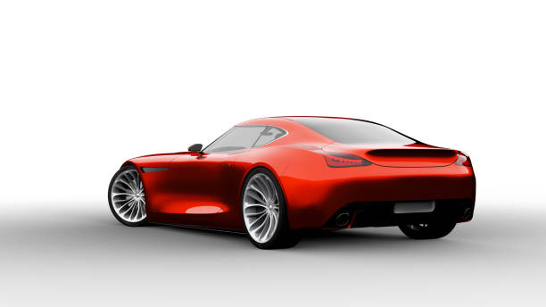 istock red sportscar studio shot 945427688