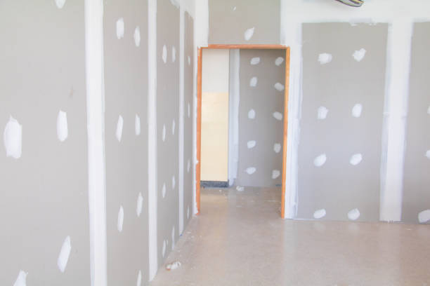 istock gypsum board wall interior decoration of home at construction site with copy space add text 945428102