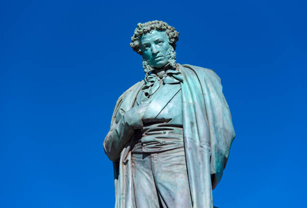 istock Monument to Pushkin writer in Moscow 945428284