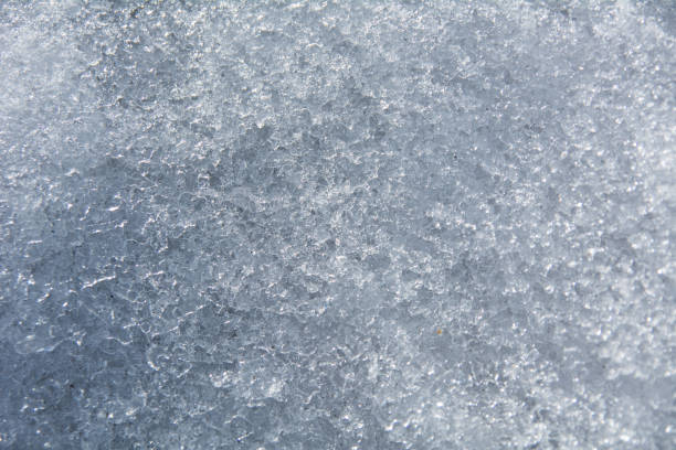 istock Close-up background of melted snow 945430588