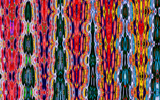 illustrations, cliparts, dessins animés et icônes de un fond abstrait unique de kaleidascope comme les couleurs et les motifs - kaleidoscope pattern eyesight toy