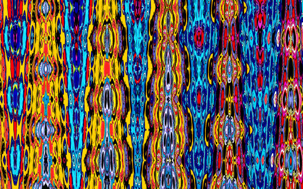 illustrations, cliparts, dessins animés et icônes de un fond abstrait unique de kaleidascope comme les couleurs et les motifs - kaleidoscope pattern eyesight toy