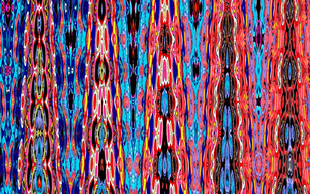 istock A unique abstract background of kaleidascope like colors and patterns 945439808