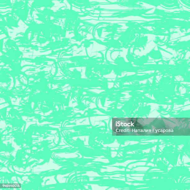 Green Pattern Image Abstract Green Background Seamless Pattern Stock Illustration ...