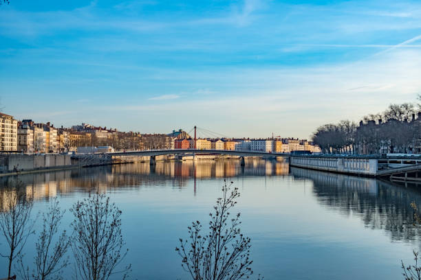 istock skyline of Lyon at the river Rhone 945461522
