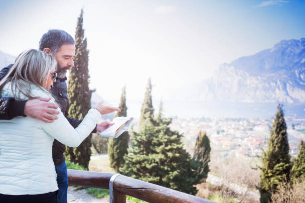 istock Mature couple travel together 945463444