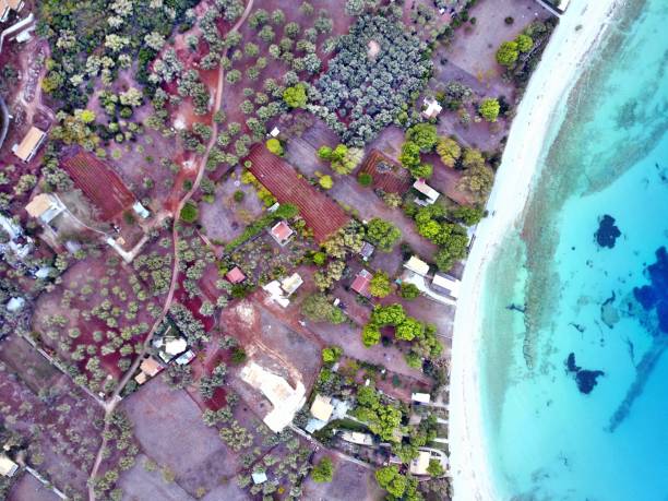 istock Greece - Lefkada Beach & Surroundings from the Air 945464082