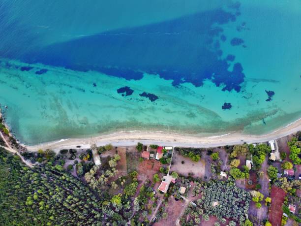 istock Greece - Lefkada Beach & Surroundings from the Air 945464084