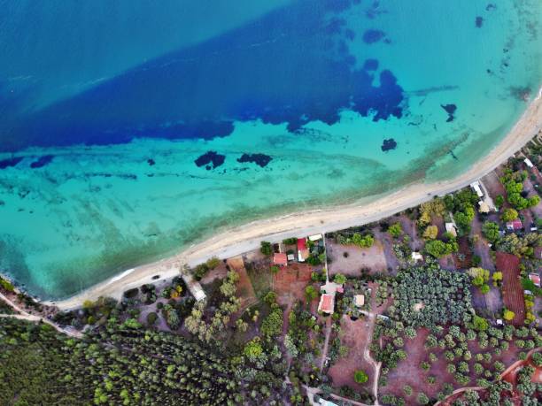 istock Greece - Lefkada Beach & Surroundings from the Air 945464094