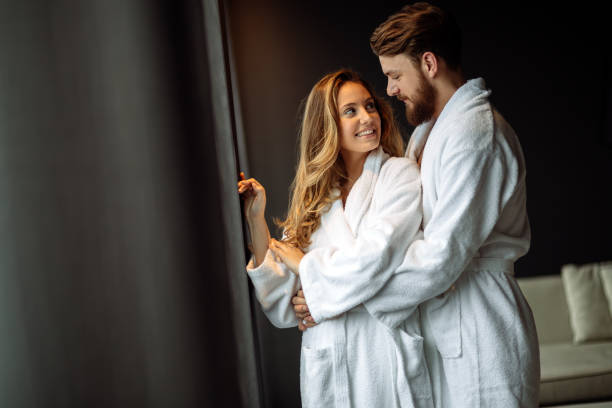istock Couple enjoying honeymoon 945471004