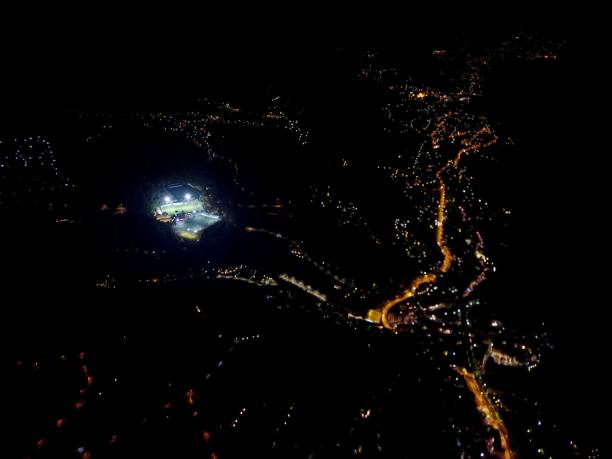 istock Football Stadium at night 945482990