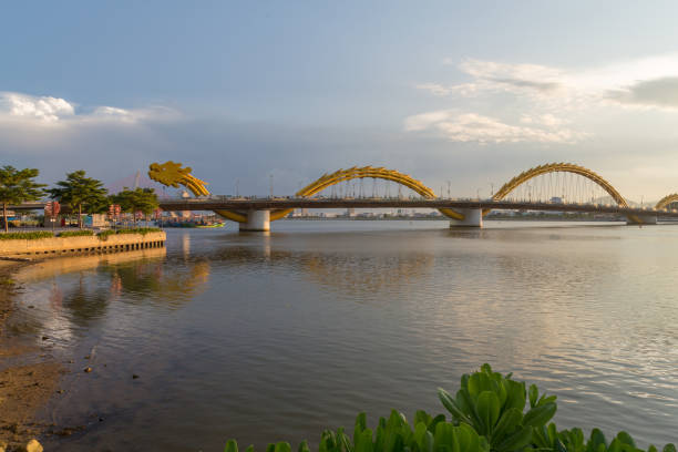 istock Dragon Bridge in Danang city. Vietnam 945486194